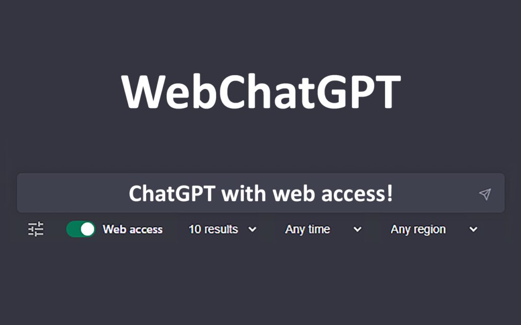 WebChatGPT Chrome Extension