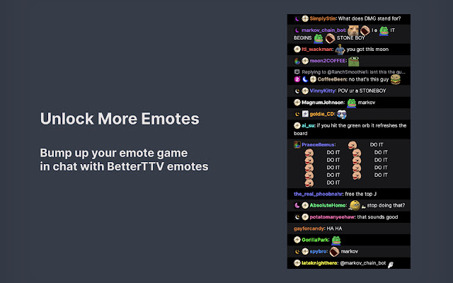 Enhance Twitch with BetterTTV for an improved viewing experience