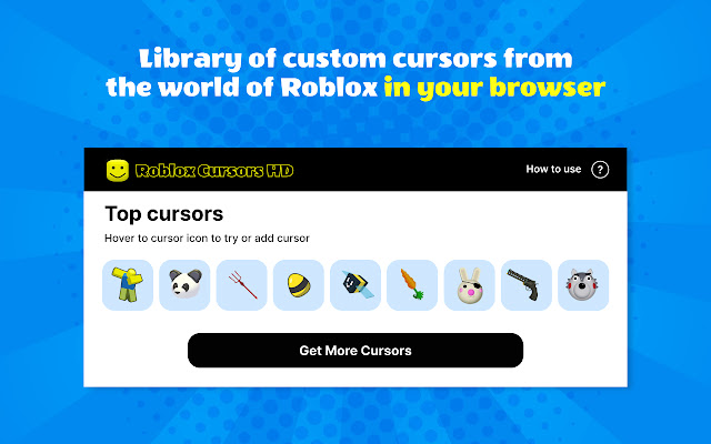 Roblox Cursors HD Chrome Extension