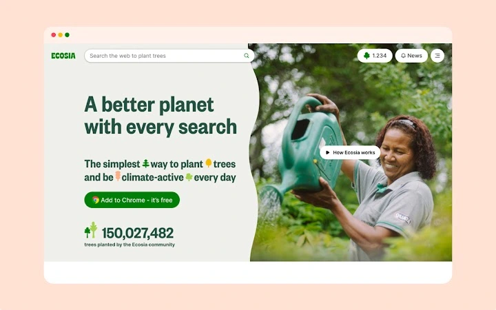 Ecosia: The Green Search Engine