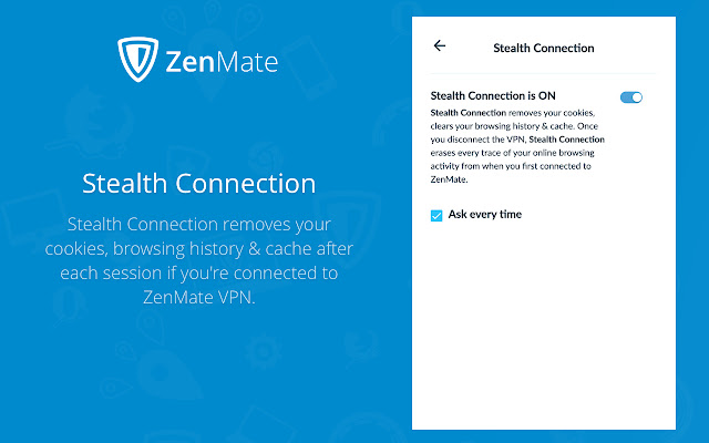 Free VPN ZenMate Chrome Extension