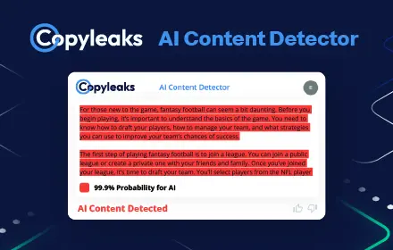 AI Content Detector - Copyleaks Stop Plagiarism