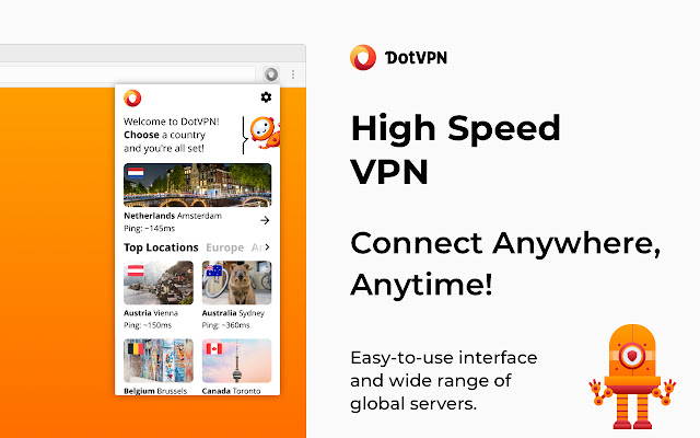 DotVPN: Worldwide Access VPN for Chrome - Global Access VPN DotVPN